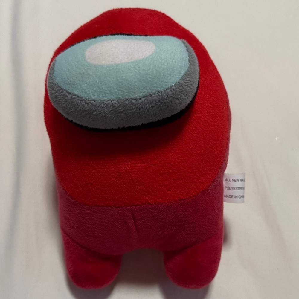 Among Us Red and Blue Stuffed Toy